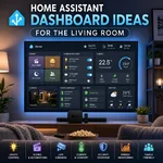Home Assistant Dashboard Ideas for the Living Room