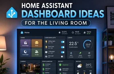 Home Assistant Dashboard Ideas for the Living Room